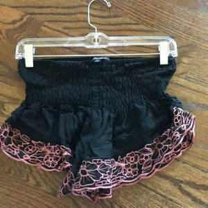 Shorts - Fancy black, Honey Punch